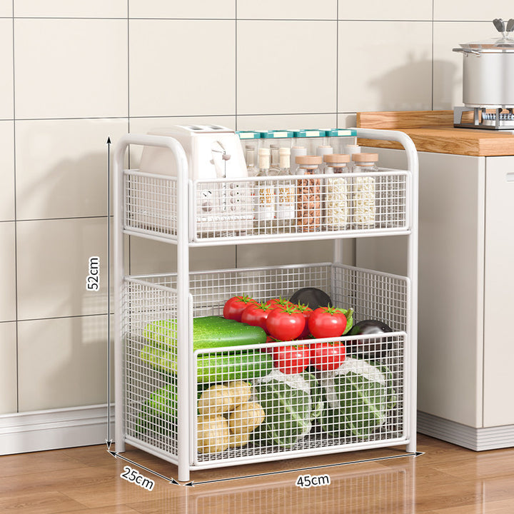 Rolling Kitchen Storage Rack Kalsten