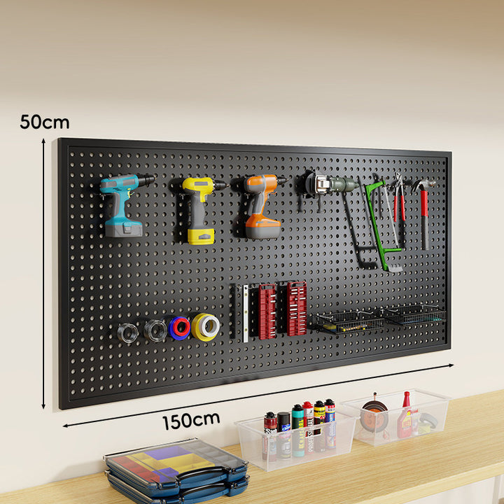 Pegboard Double-Prong Metal Hooks Compact Heavy-Duty Display Hangers