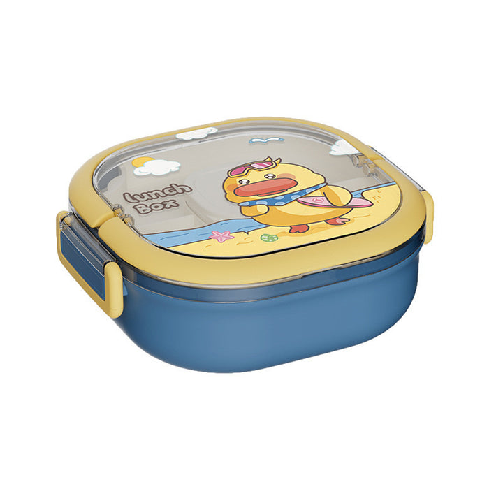 Whimsical Cartoon-Themed Bento Lunch Box