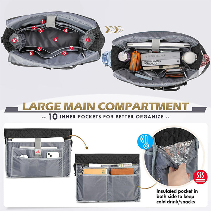 Elegant Structured Handbag Kalsten