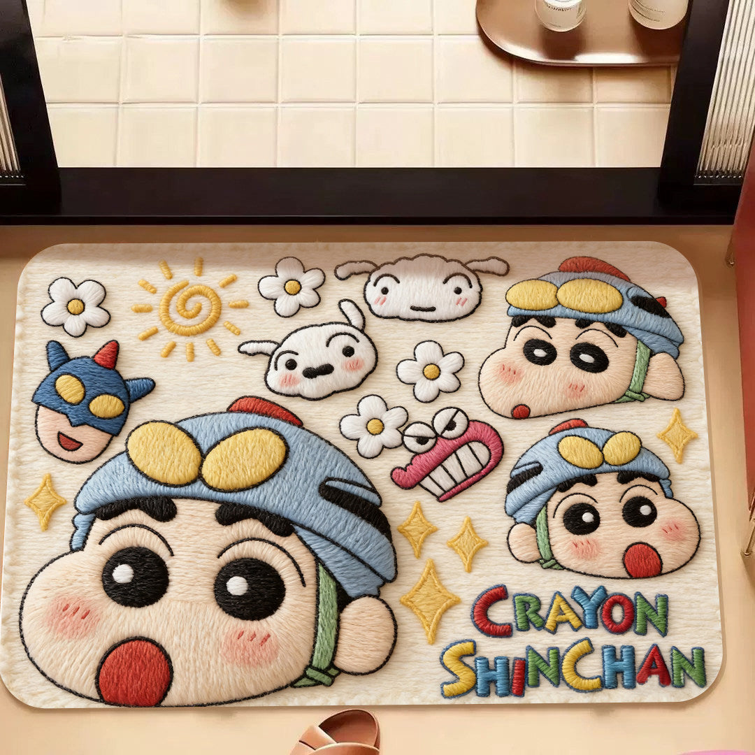 Cartoon Themed Home Mat for Interiors