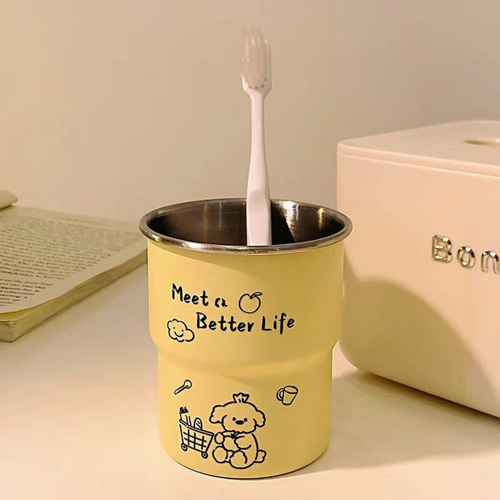 Toothbrush holder with loving animal design Kalsten