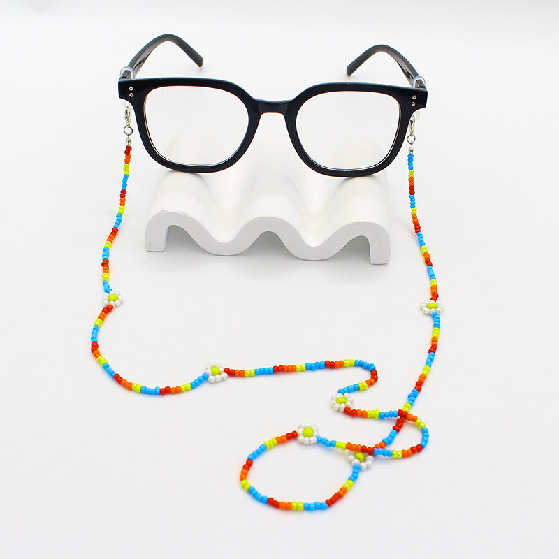 Floral Beaded Eyewear Chain Kalsten