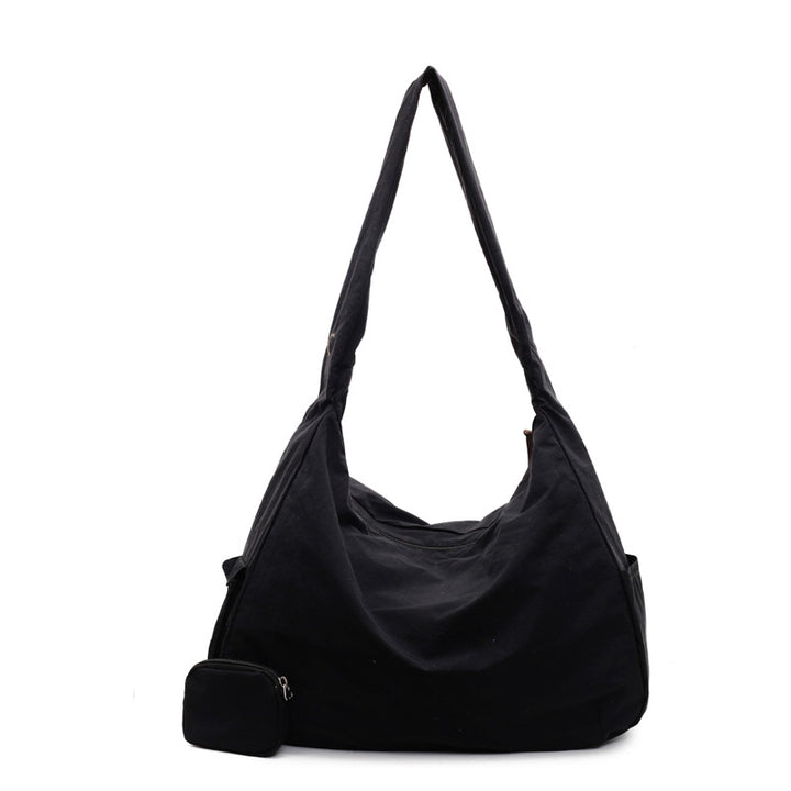 Spacious Multi-Pocket Hobo Bag