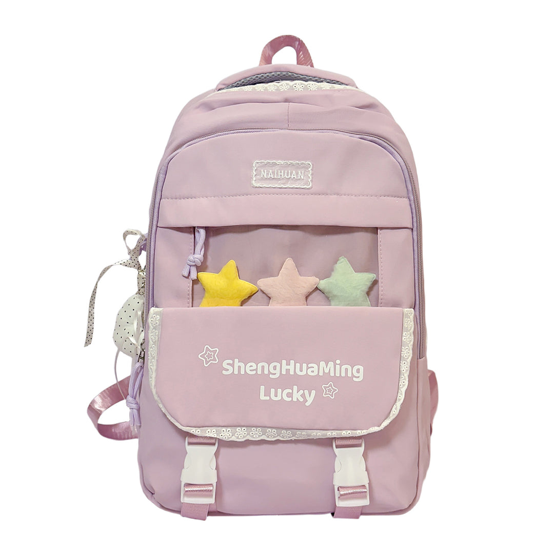 Transparent Window Backpack Kalsten