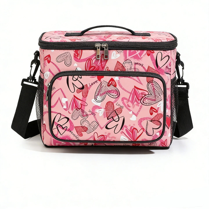 Insulated Floral Lunch Carrier