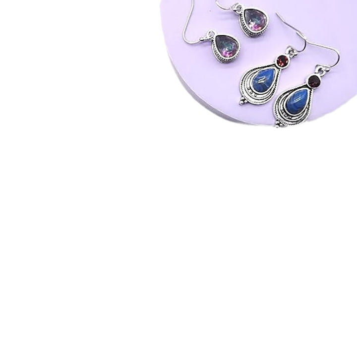 Elegant Vintage-Inspired Crystal Drop Earrings Kalsten