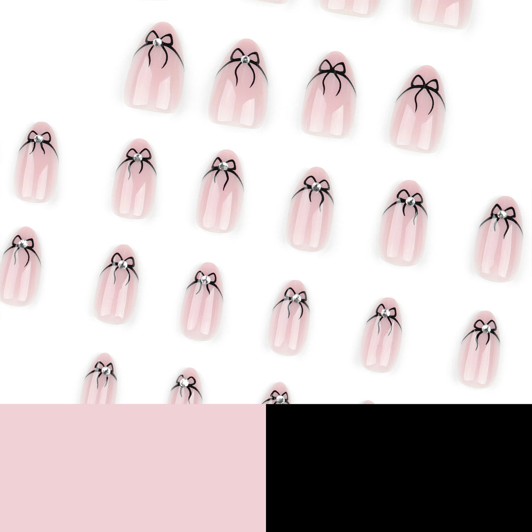 Artful nail art with elegant bow designs Kalsten