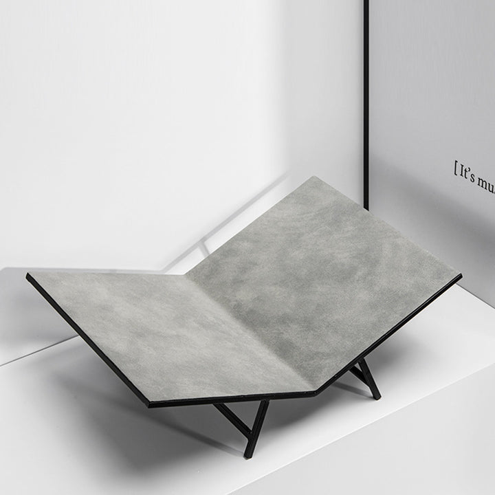 Geometric Concrete Decorative Coffee Table