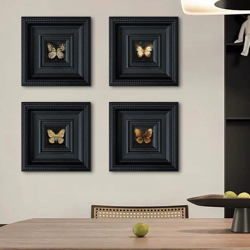 Insect Art Display in Frames