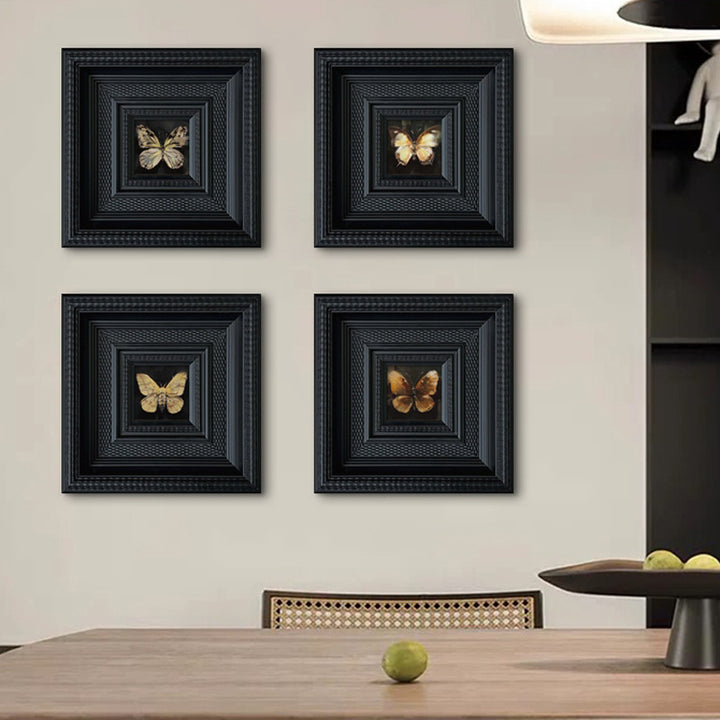 Insect Art Display in Frames