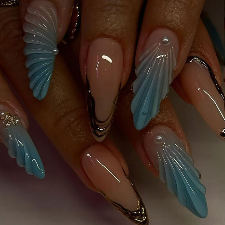 Artistic 3D Nail Art Extensions Kalsten