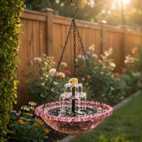Decorative Hanging Bird Bath Fountain Kalsten