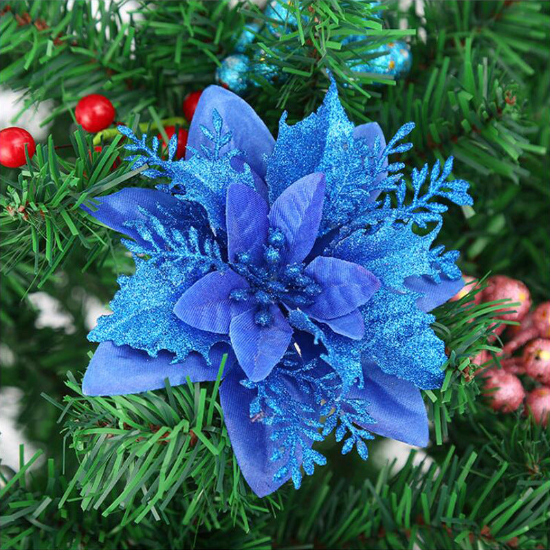 Decorative Glittering Floral Pin Kalsten