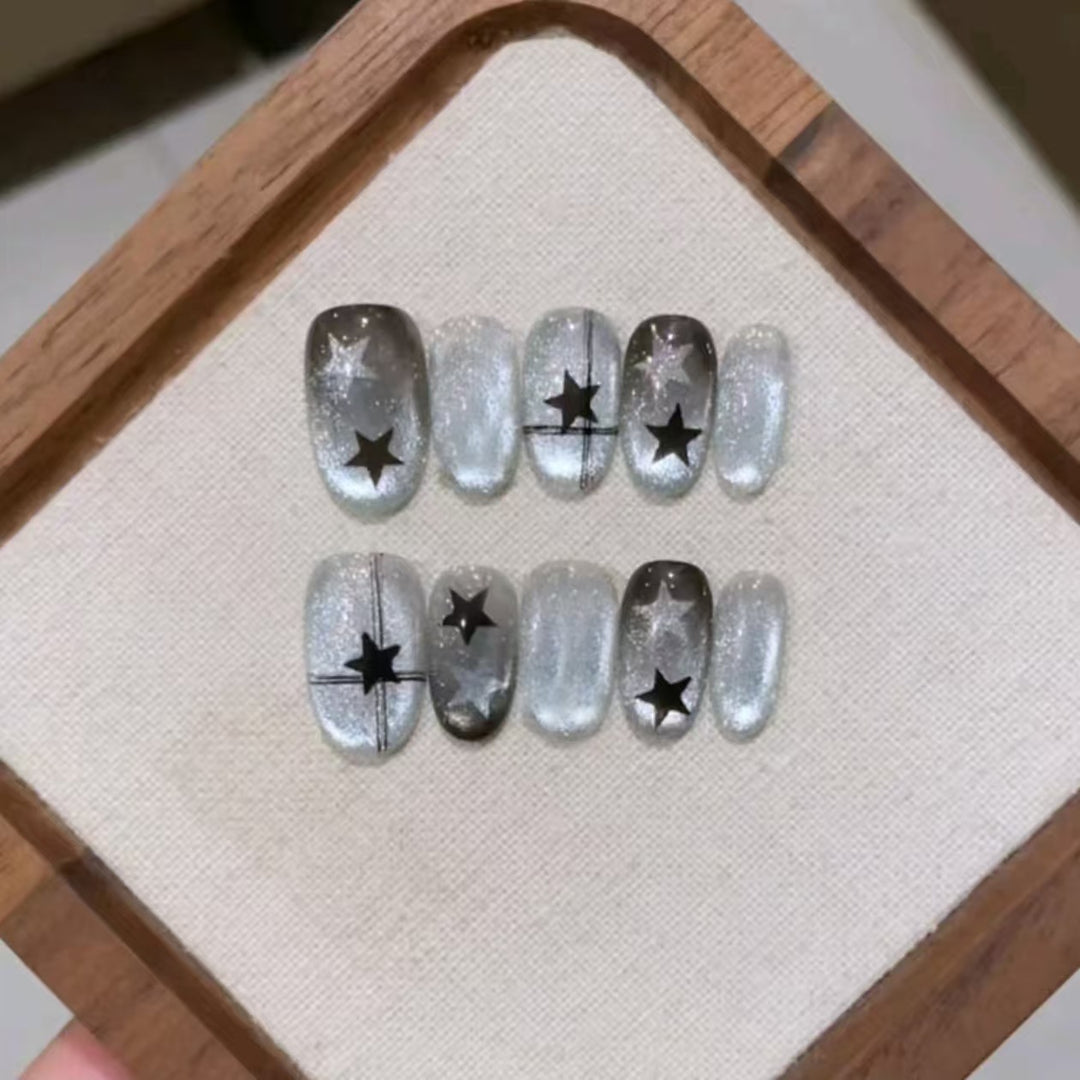 Stylish Press-On Nail Wraps Kalsten