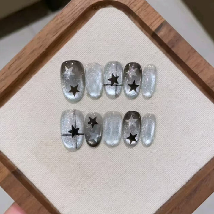 Stylish Press-On Nail Wraps Kalsten