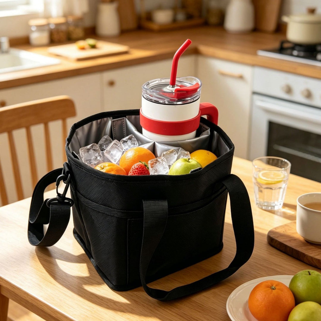 Insulated cooler bag with multiple compartments Kalsten