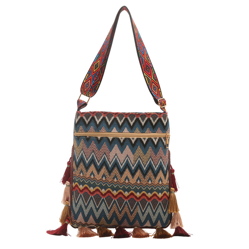 Bohemian Woven Shoulder Bag