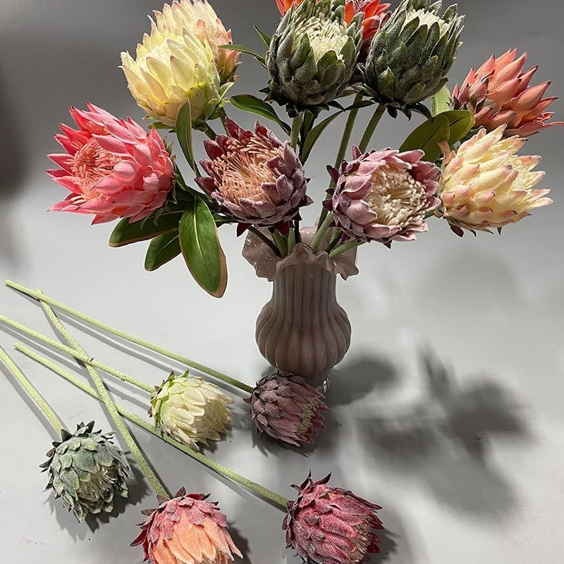 Lifelike Protea Flower Stem