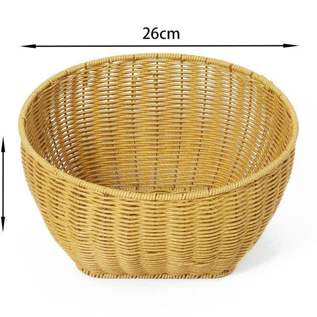 Home Organization Decorative Wicker Basket Kalsten