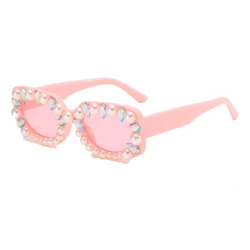 Ladies elegant sunglasses with pearl decoration Kalsten
