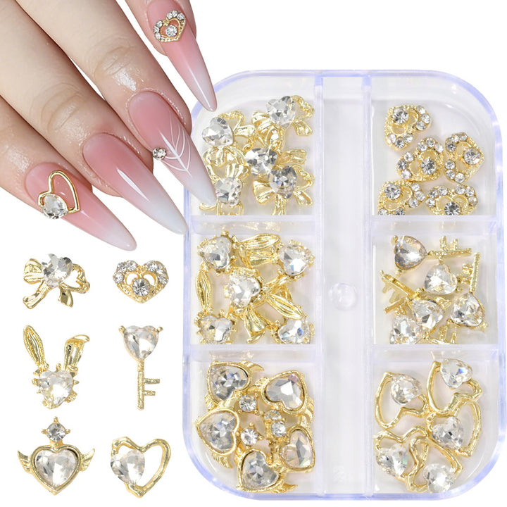 Decorative 3D Nail Art Charms Set