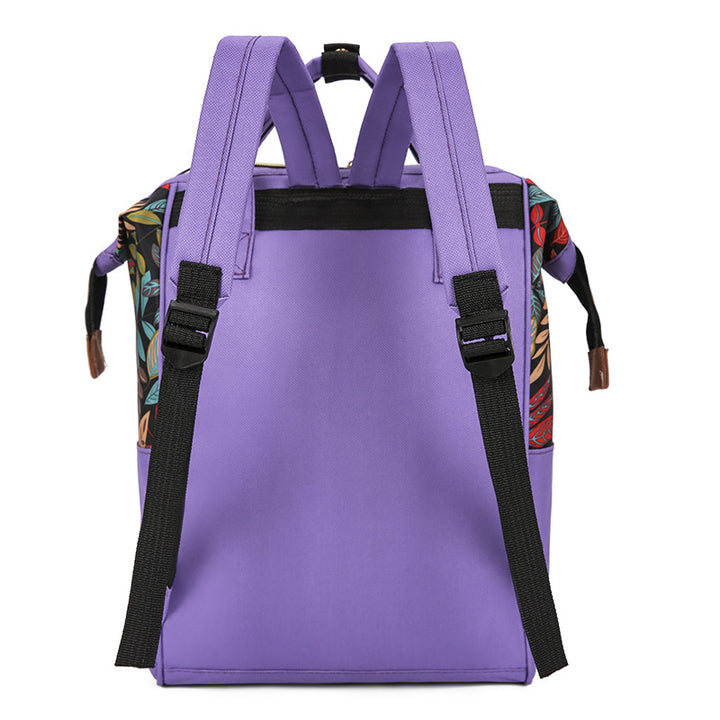 Floral Print Multi-Functional Backpack Kalsten