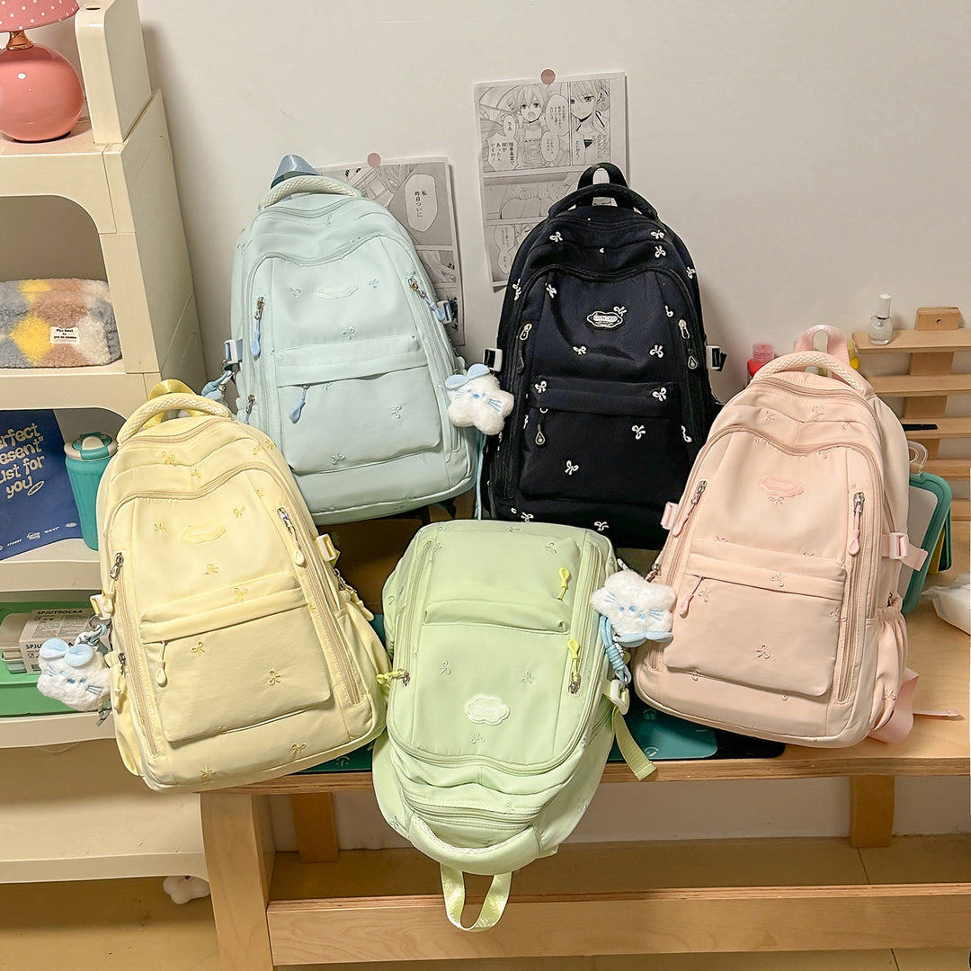 Floral Embroidered Backpack Kalsten