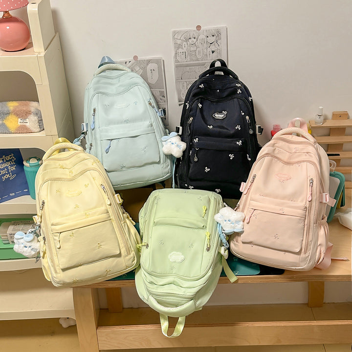 Floral Embroidered Backpack Kalsten