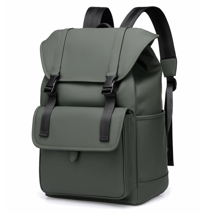 Versatile Leather Laptop Backpack