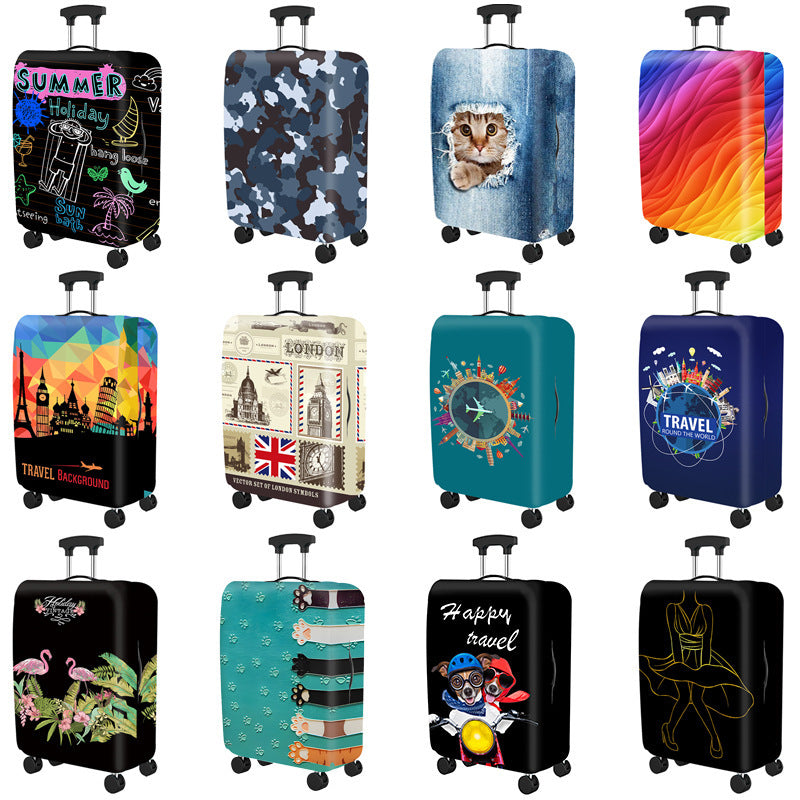 Artistic Travel Hard Shell Suitcase Kalsten