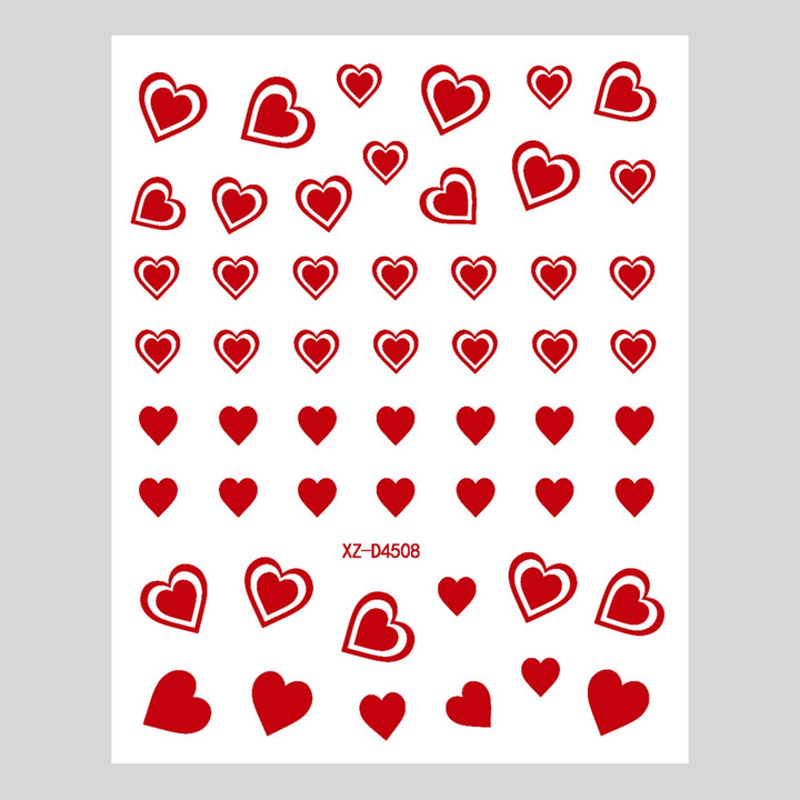 Cute Love-Themed Nail Art Charms