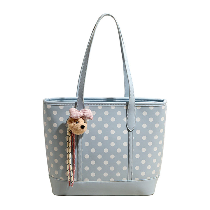 Polka Dot Print Casual Tote Kalsten