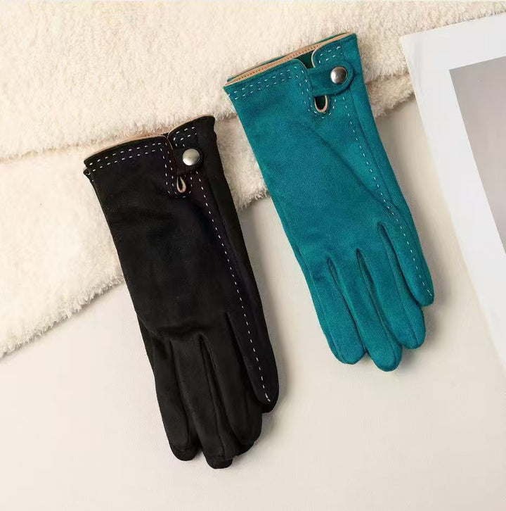 Touchscreen Compatible Soft Leather Gloves Kalsten