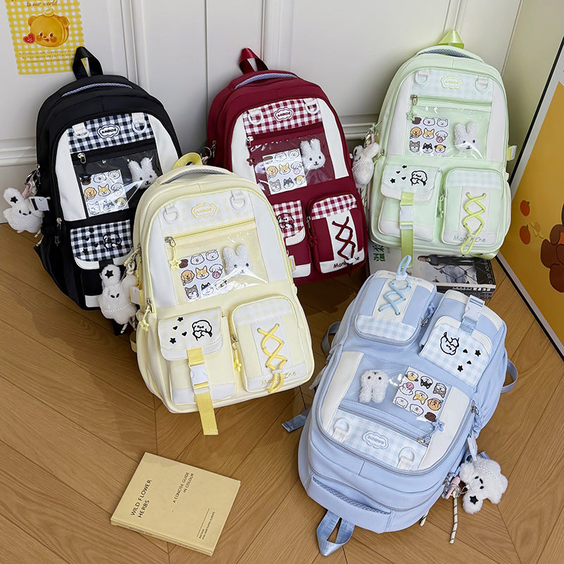 Cute Animal Print School Backpack Kalsten