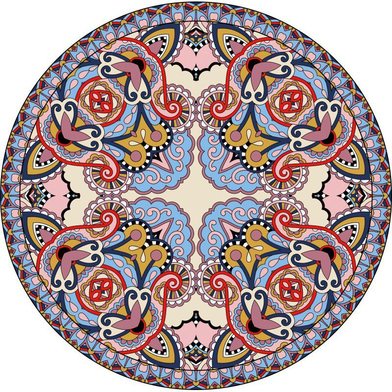 Mandala-Inspired Decorative Area Rug Kalsten