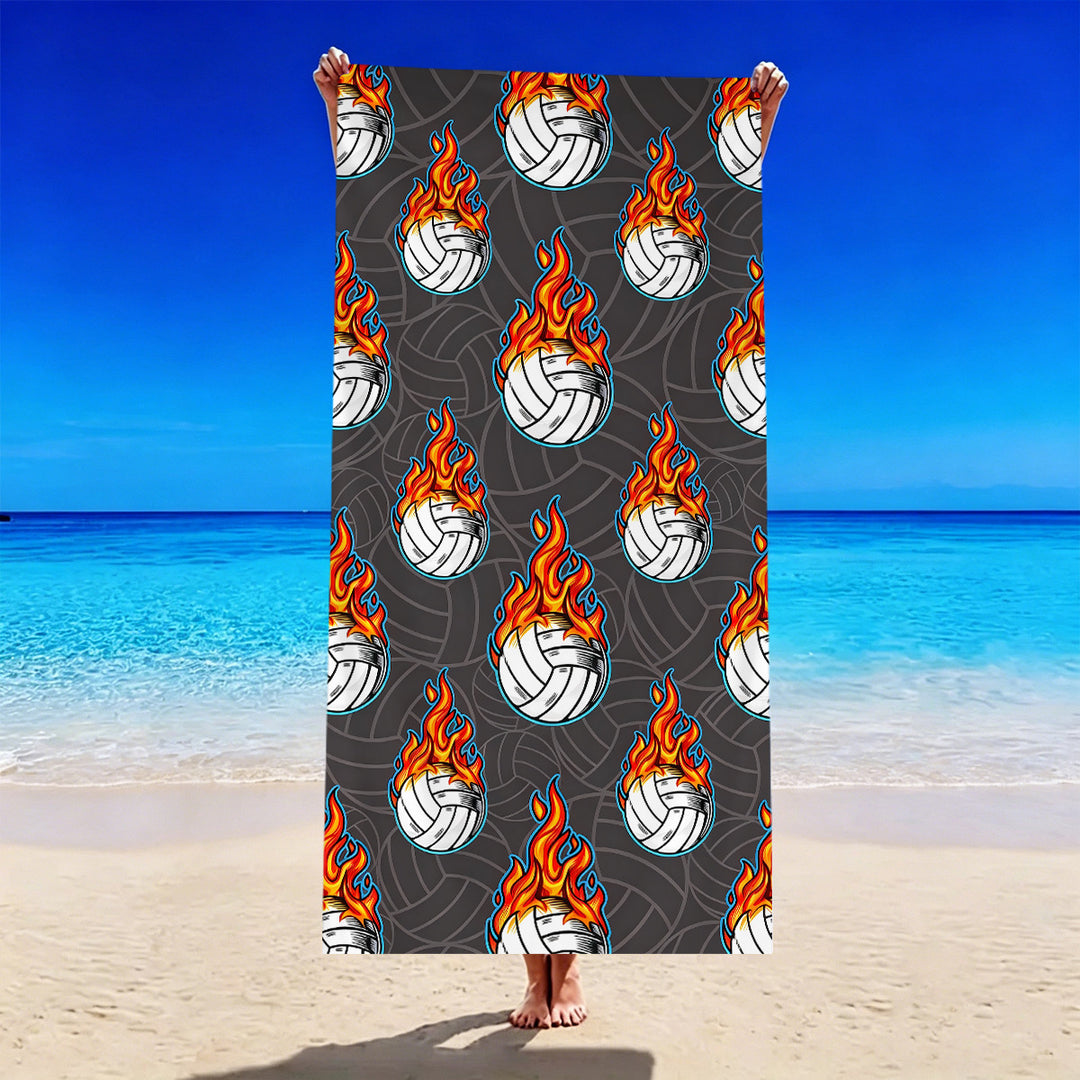 Football-themed beach towel Kalsten