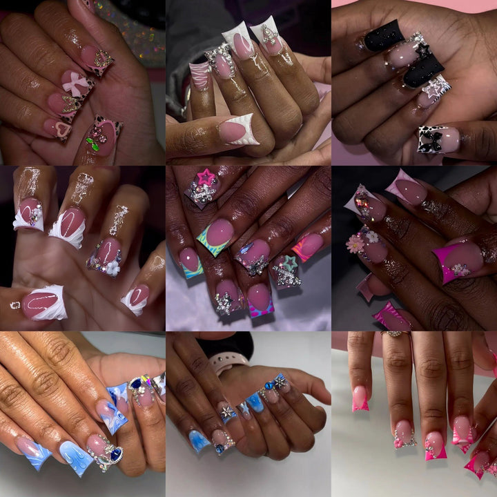 Decorative Gel Nail Enhancements Kalsten