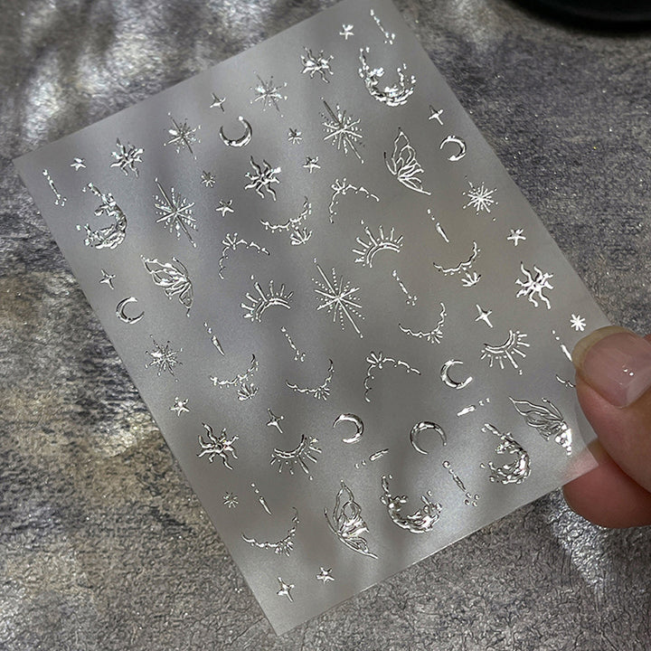 Celestial Nail Art Foil Stickers