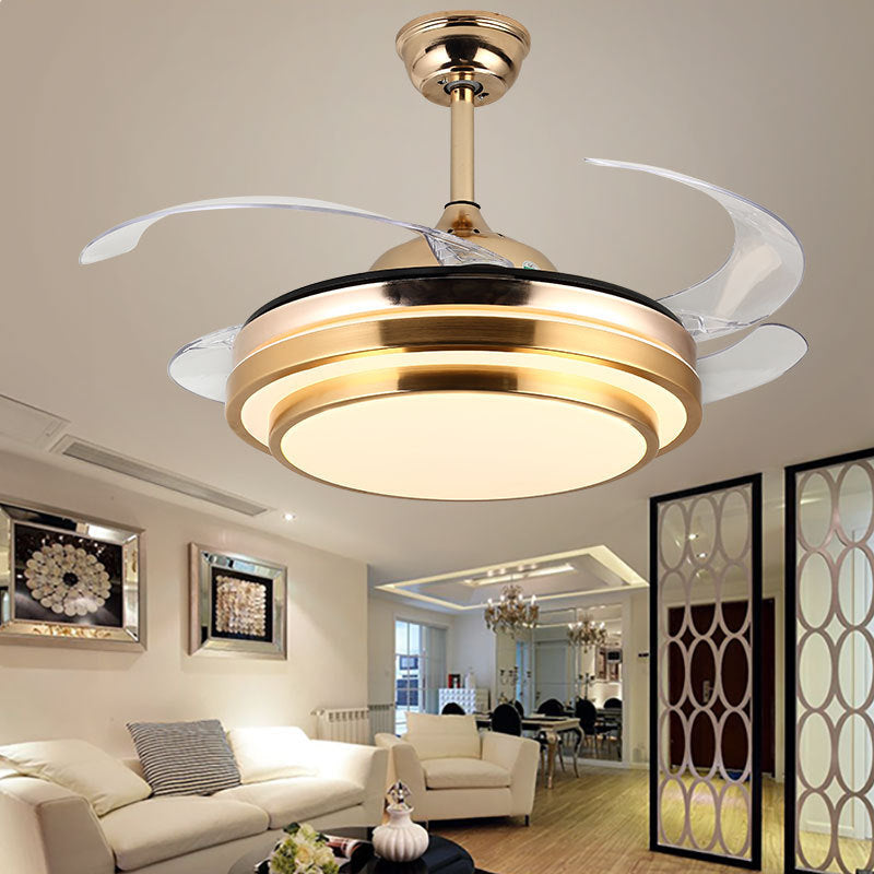 Contemporary Ceiling Fan Light Fixture