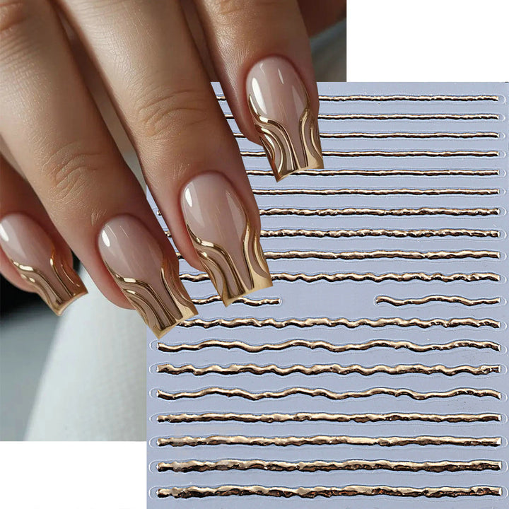 Metallic Nail Art Striping Tape