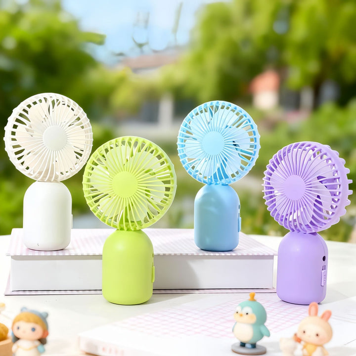 Ladies portable USB hand fan with flexible design Kalsten