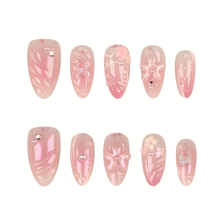 Glamorous Press-On Nail Tips