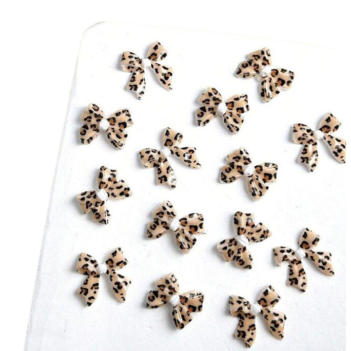 Decorative Leopard Print Nail Art Charms