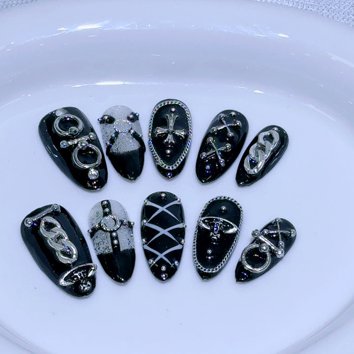 Decorative Gothic Nail Art Set