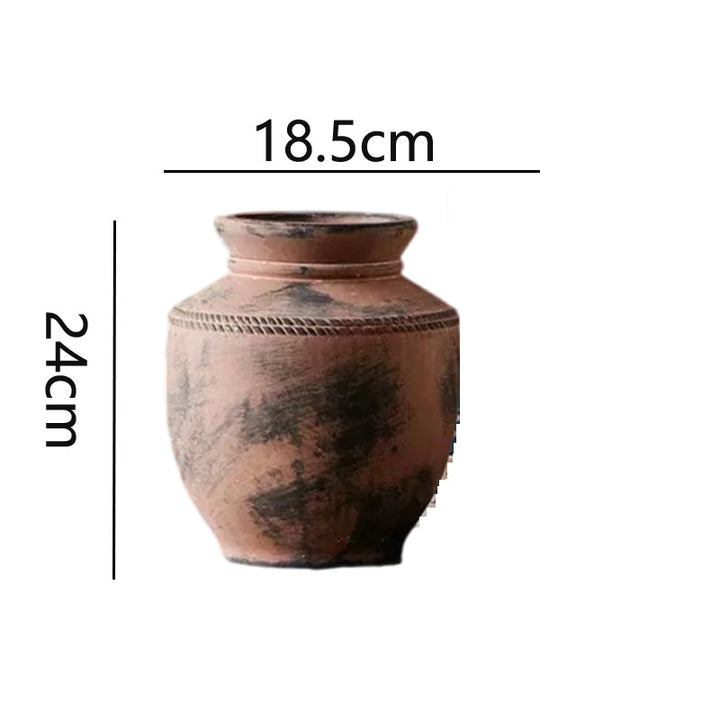 Handmade Clay Vase Kalsten