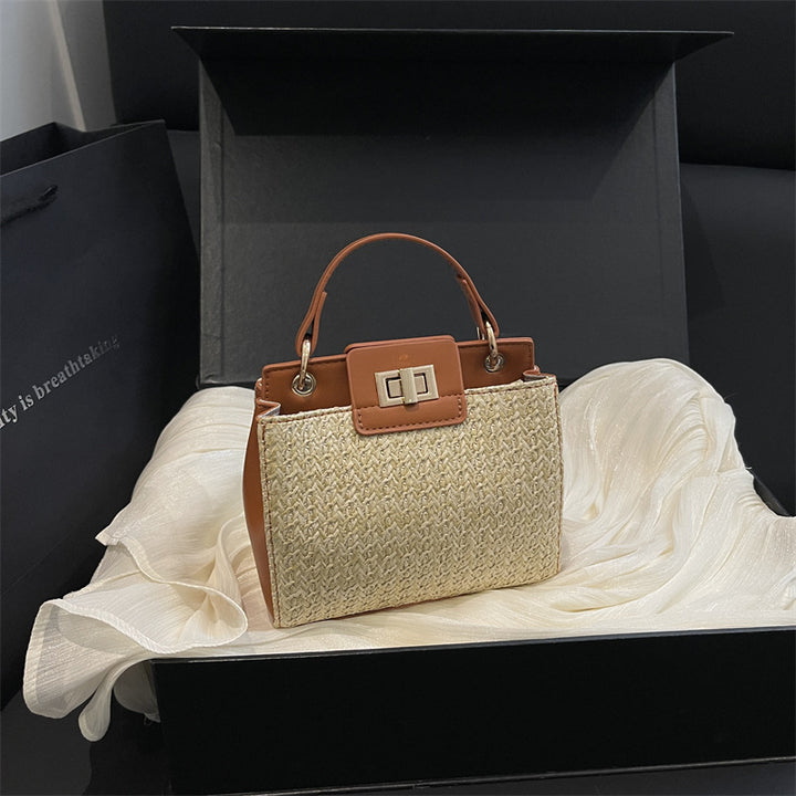 Textured Handheld Tote