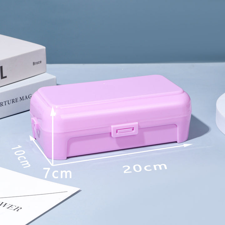 Clear Multi-Compartment Organizer Box Kalsten