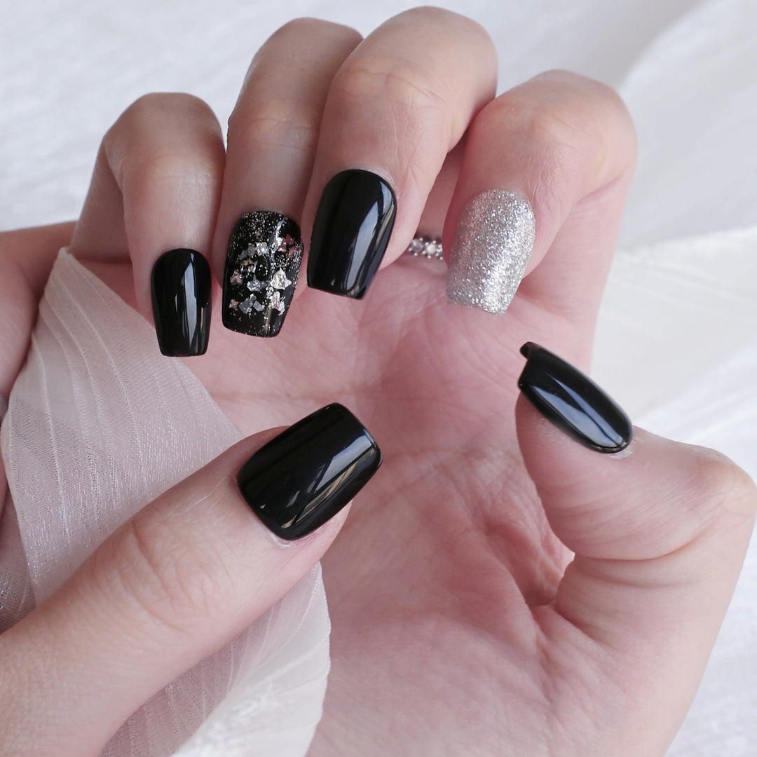 Butterfly-Embellished Press-On Nail Set