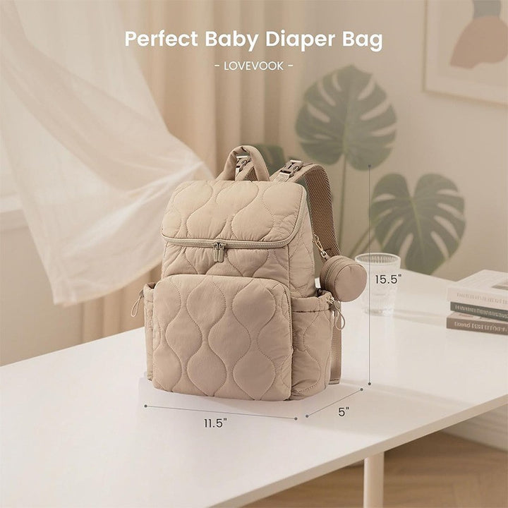 Padded everyday backpack with practical compartments Kalsten